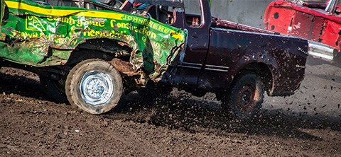 Big Butler Fair Figure 8 Races & Truck Demolition Derby