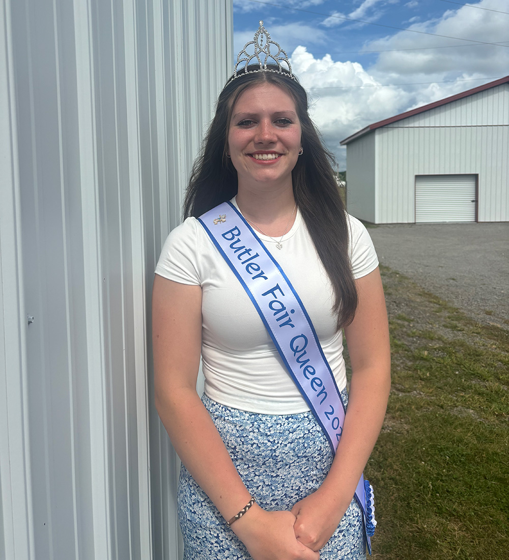 2025 Big Butler Fair Queen Daisy Snow